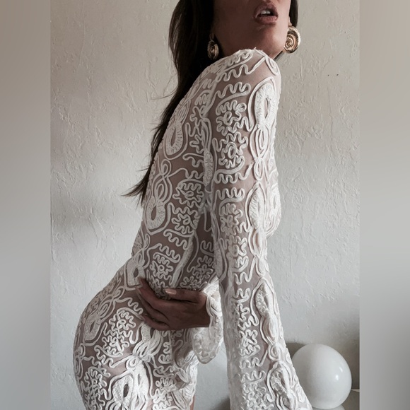 STONE COLD FOX LAYLA DRESS ZIMMERMANN FOR LOVE LEMONS WEDDING BRIDAL HONEYMOON - Picture 2 of 14